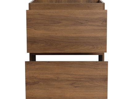 Modern Freestanding Bathroom Vanity Cabinet With Double Drawer