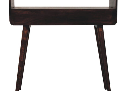 Solid Wood Curved Console Table