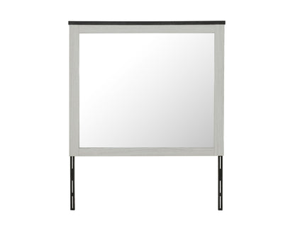 Avery - Mirror With Sleek Frame Large Scale Mirror For Dresser - Beige