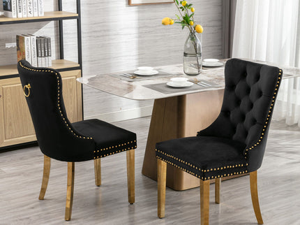Nikki - Modern, High-End Tufted Dining Chair (Set of 2)