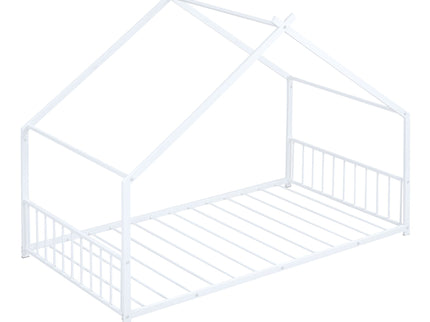 Metal House Bed
