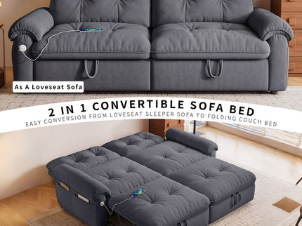 Convertible Cloud Like Sofa Bed