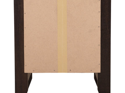 Roller Drawer Glides Nightstand