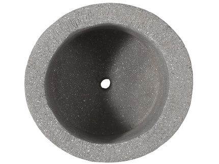 Classic Flower Planter With Magnesium Oxide Material - Stone Gray