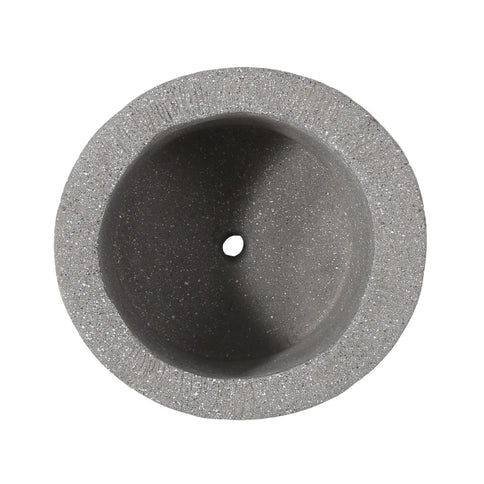 Classic Flower Planter With Magnesium Oxide Material - Stone Gray