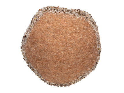 Mushroom Holiday Ornament, For Harvest Festival Fall Festival & Thanksgiving Table Decorations (Set of 2) - Beige / Light Brown