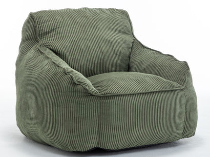 Comfy Bean Bag Chair With Filler, Fluffy And Cozy Seating
