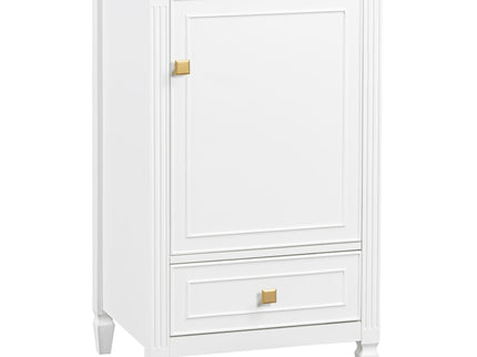 Freestanding Bathroom Vanity With Sink, Soft Closing Door, Drawer Storage - White