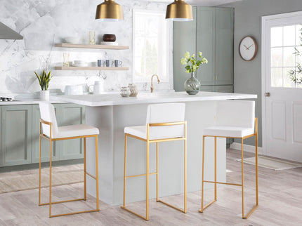 Fuji - Contemporary Design High Back Barstool