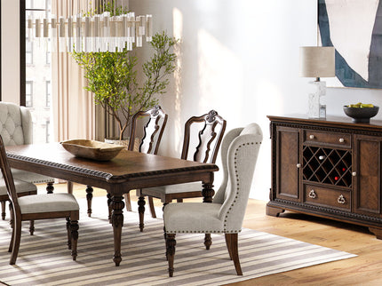 Traditional Server - Mahogany