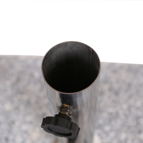 Umbrella Holder Square 55 Lbs Umbrella Base - Natural / Gray