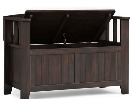 Acadian - Entryway Storage Bench, Handcrafted
