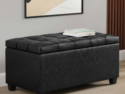 Sienna - Transitional Storage Ottoman Bench