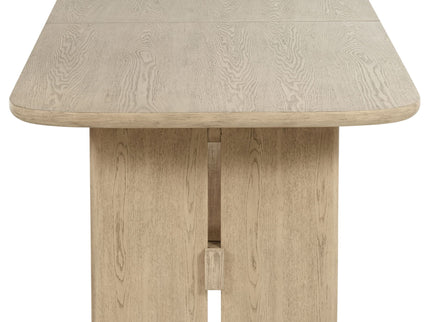 Kimpton - Rectangular Dining Table With Extension Leaf - Beige