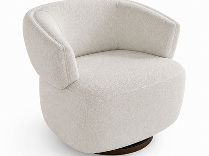 Swivel Barrel Accent Oversized Club Chair