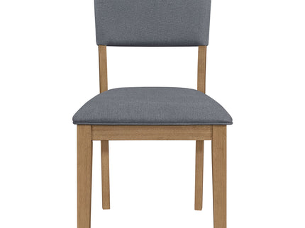 Topeka - Upholstered Dining Side Chair (Set of 2) - Brown