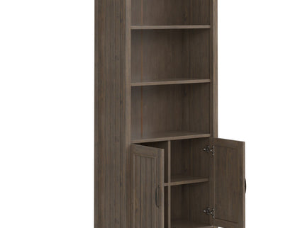 Lev - Bookcase - Smoky Brown