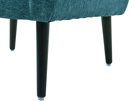 Modern Accent Chair Upholstered Foam Filled Living Room Chairs Comfy Reading Chair Mid-Century Modern Chair With Fabric Lounge Arm Chairs Armchair For Living Room Bedroom