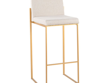 Fuji - Contemporary Design High Back Barstool