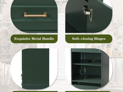 20" Bathroom Vanity With Sink, 1 Drawer, Freestanding Single Set