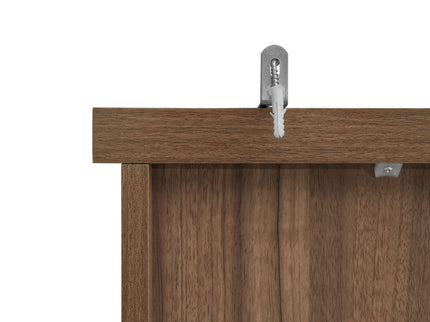 4 Door Cabinet With 1 Drawer, With 4 Adjustable Inner Shelves, Storage Cabinet