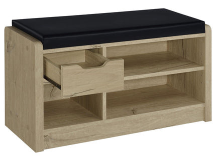Astor - Open Shelf Storage Bench