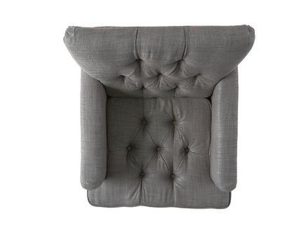 Harrison - Tufted Club Chair With Button Tufted Back And Birch Wood Legs
