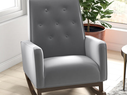 Demetrius - Solid Wood Rocking Chair