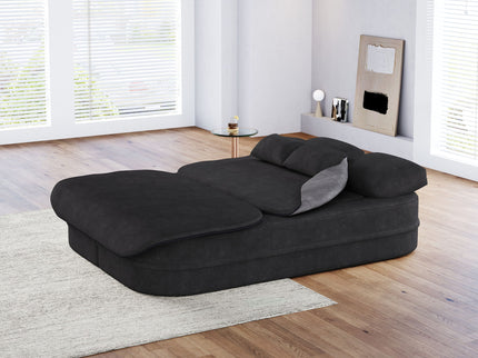 2 In 1 Foldable Sofa Bed With Multi Functional Blanket, Floor Lounge Sofa