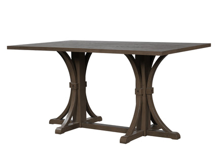 Dining Table With Trestle Base