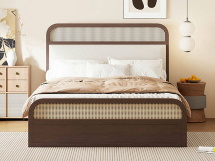 Platform Bed With Trundle And 2 Drawers