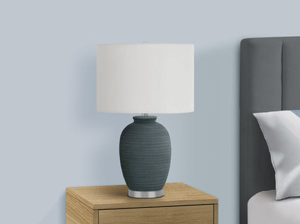 Lighting, Table Lamp, Ceramic, Contemporary - Blue