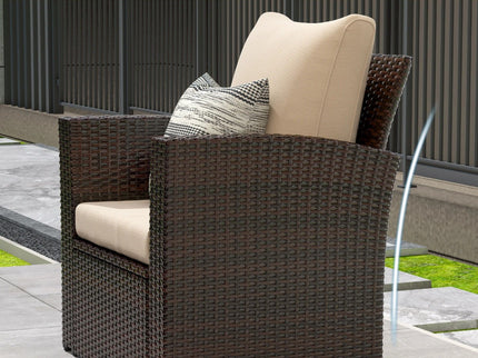 Modern Patio Set With Table And Cushions