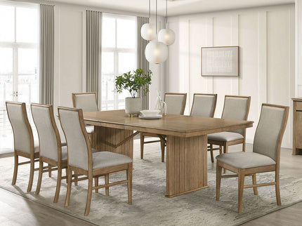 Dreydon - Upholstered Dining Side Chair (Set of 2) - Light Brown