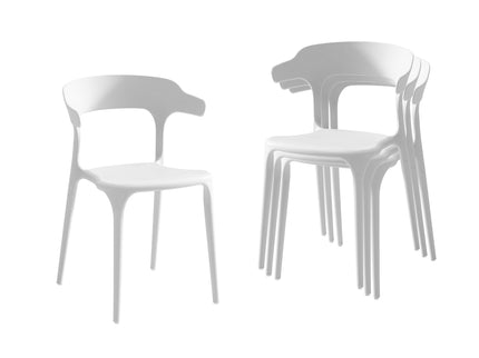 Stackable Chairs (Set of 4)