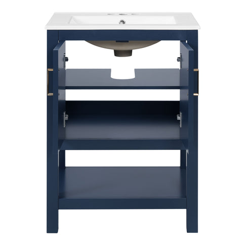 Modern Bathroom Vanity With Elegant Twill Design