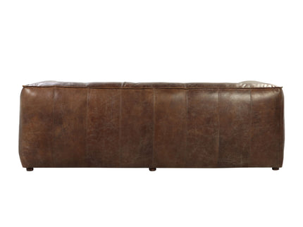 Brancaster - Grain Leather Sofa - Brown