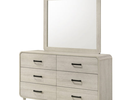 6 Drawer Dresser With Ample Storage Space - Antique White