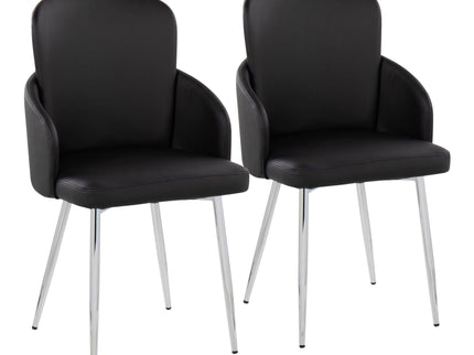 Dahlia - Contemporary, Dining Chair (Set of 2)