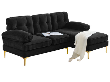 Modern L Shaped Sectional Sofa For Living Room