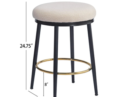 Stylish Design Counter Stools (Set of 2)