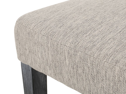 Contemporary Dining Chair With Upholstered Seating And Tapered Legs