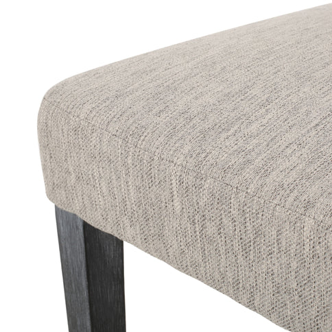 Contemporary Dining Chair With Upholstered Seating And Tapered Legs