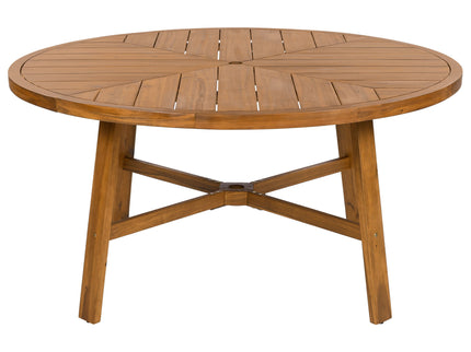 5 Piece Outdoor Patio Dining Set With 4 Armchairs And Table - Beige