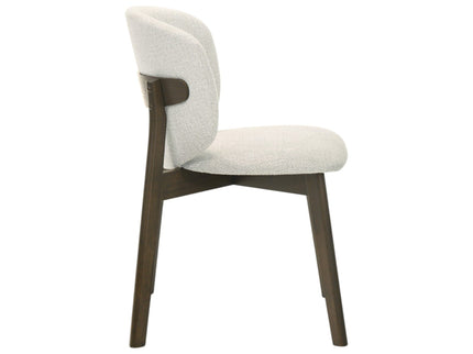 Mallin - Side Chair (Set of 2) - Gray / Walnut