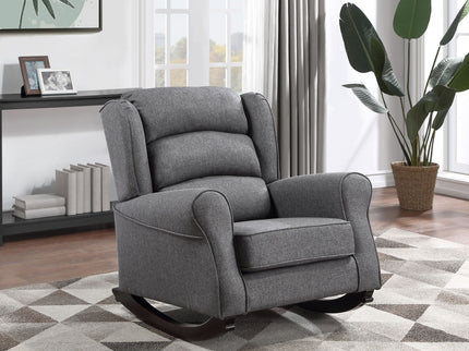 Fabien - Rocking Chair - Gray
