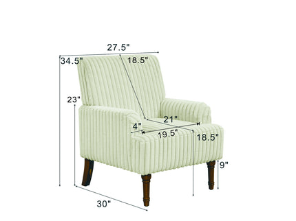 Accent Comfortable Upholstered Armchair For Living Room