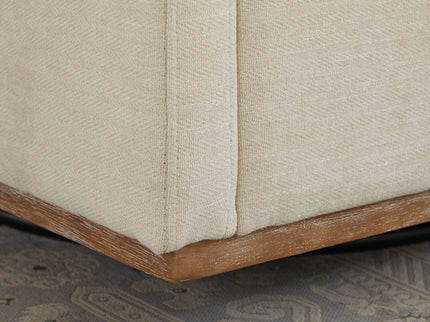 Square Upholstered Swivel Accent Chair