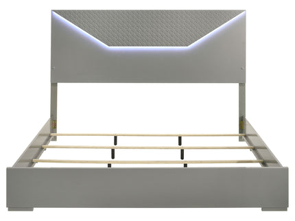 Pierce - Panel Bed LED Headboard