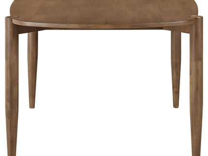 Whisten - Dining Set With Rounded Tabletop And Upholstered Chairs
